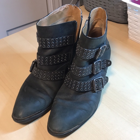 Denim & Supply by Ralph Lauren Ankle Boots Size 6.5 Leather - Picture 2 of 6